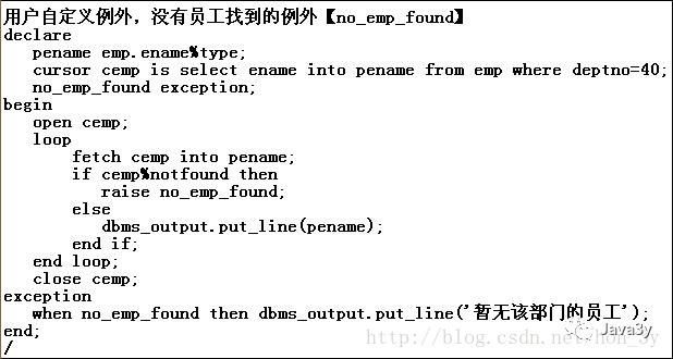 Oracle总结【PLSQL学习】