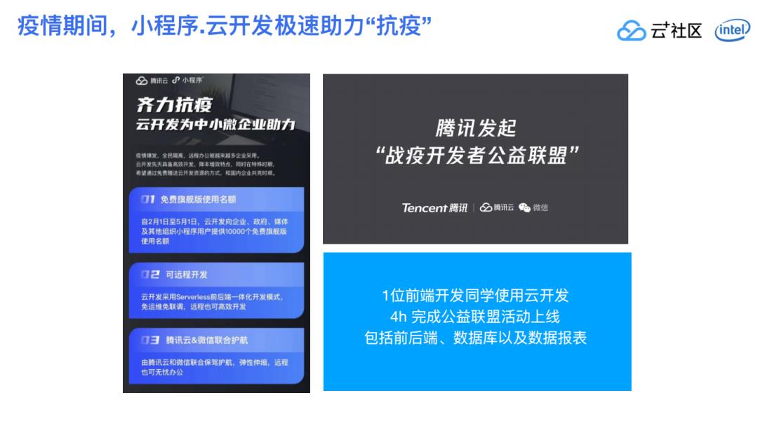 快速上线小程序，Serverless云开发带来哪些极致体验？