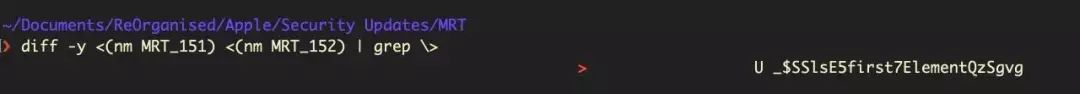 macOS安全更新第2部分：在APPLE的MRT APP上运行DIFFS