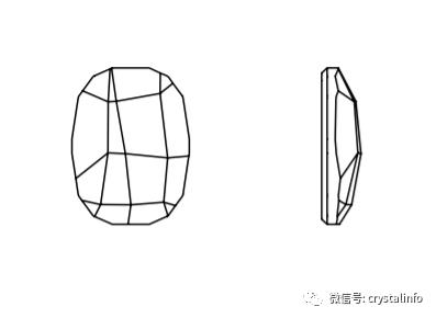 异形水晶玻璃平底石（Flat Backs No Hotfix）草图编号汇总。