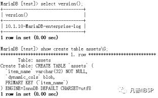 MariaDB 动态列（Dynamic Columns）支持JSON格式存储数据