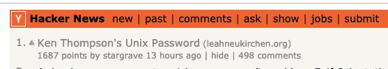 大新闻，Unix 之父的密码终于被破解了！