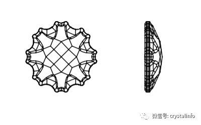 异形水晶玻璃平底石（Flat Backs No Hotfix）草图编号汇总。