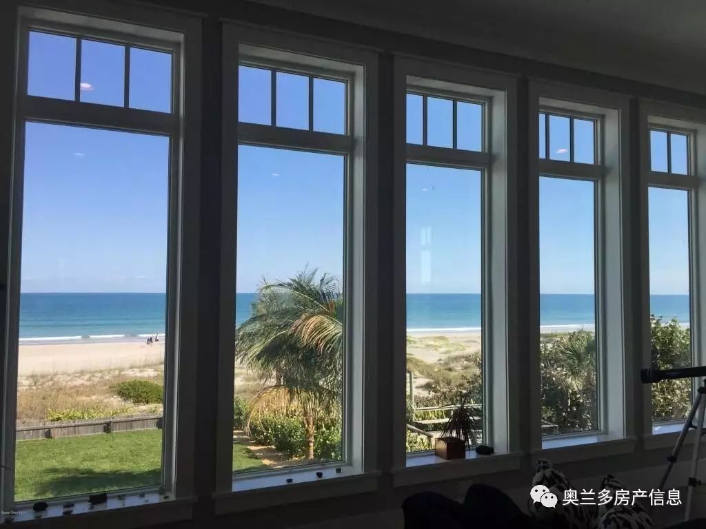 Cocoa beach 海滩 299.5万 5房5浴海滨豪华别墅 私人泳池/海灘/面海景