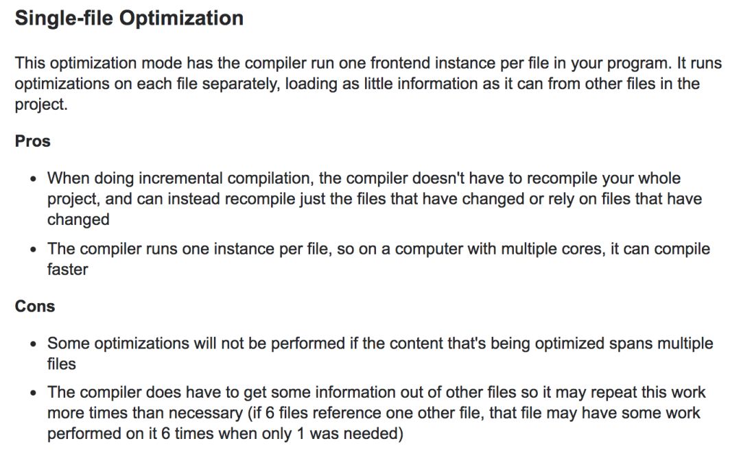 Xcode 9.3 新增能力，优化 Swift 编译生成代码的尺寸