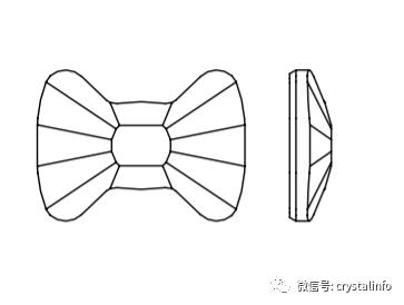 异形水晶玻璃平底石（Flat Backs No Hotfix）草图编号汇总。