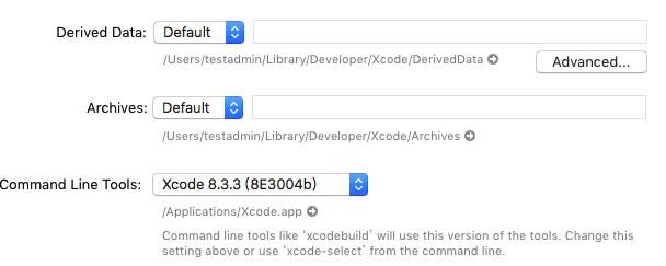 Xcode(v 8.3.3)菜单栏选项及作用介绍