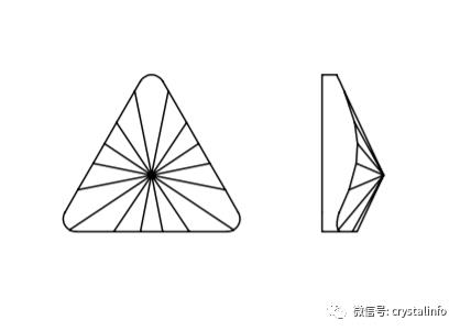 异形水晶玻璃平底石（Flat Backs No Hotfix）草图编号汇总。