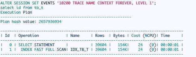 ORACLE 窥视索引内部结构（上）