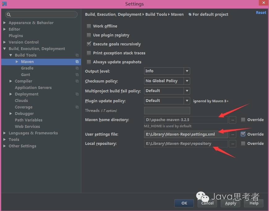 使用IntelliJ IDEA 14和Maven创建java web项目