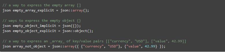 C++ 下使用的 JSON 库 JSON for Modern C++ | 软件推介