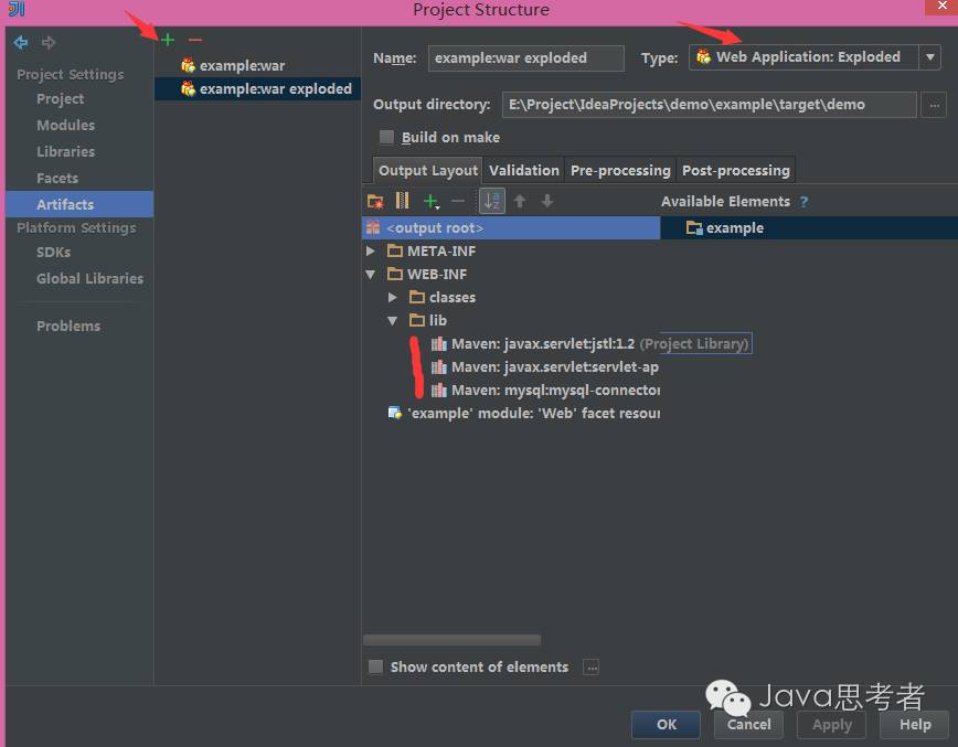 使用IntelliJ IDEA 14和Maven创建java web项目