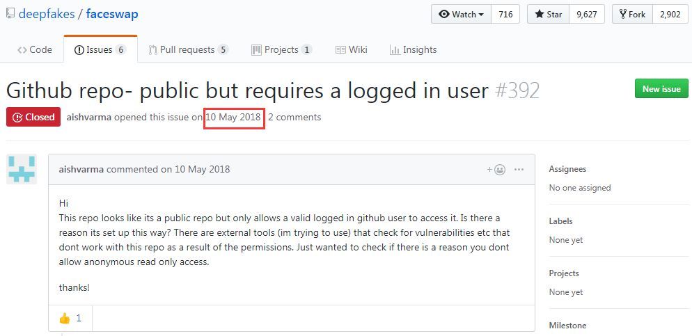 GitHub 疑被审查？著名“换脸”开源项目遭限制访问