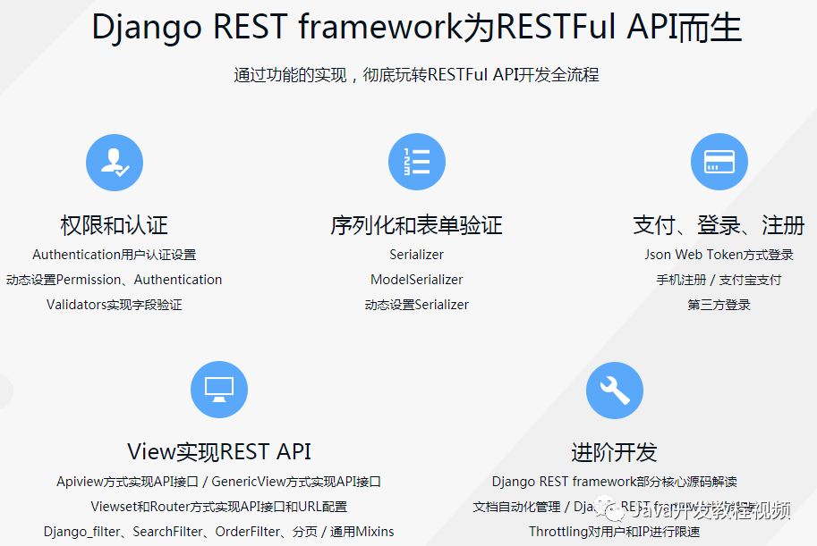 Python前后端分离开发Vue+Django REST framework实战