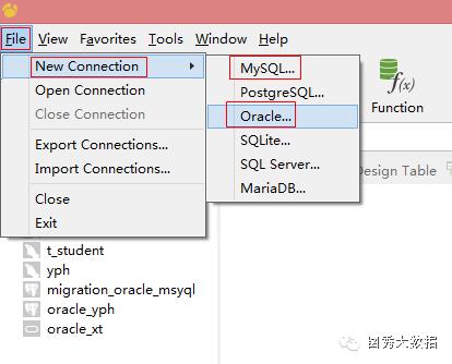 数据库迁移之Oracle 2 MySQL