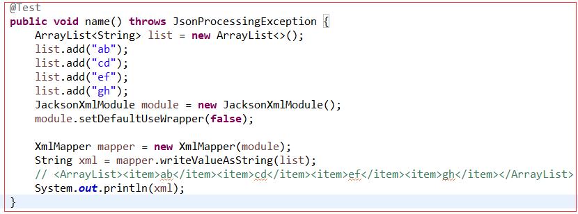 Jackson--Jackson,fastjson和json-lib