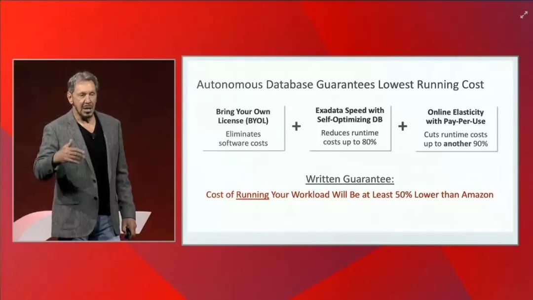 Oracle 2018 OOW: Cloud Generation 2--Larry Ellison