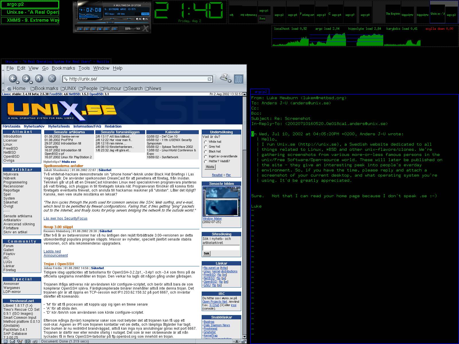 2002年，程序员和 Unix 大神们的桌面长啥样？