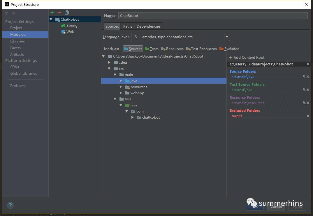 项目笔记: 使用intellij idea搭建MAVEN+SSM(Spring+SpringMVC+MyBatis)框架