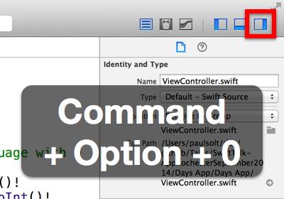 14个Xcode中常用的快捷键操作