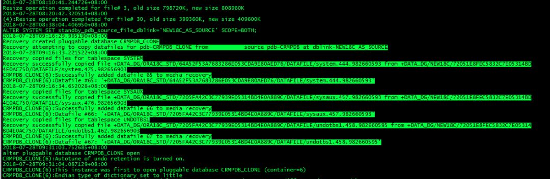 揭幕Oracle 18c新功能