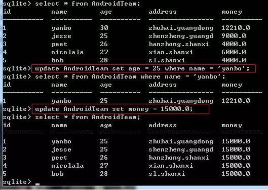 Sqlite 全面学习（二）