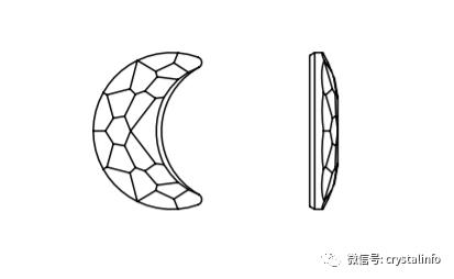 异形水晶玻璃平底石（Flat Backs No Hotfix）草图编号汇总。