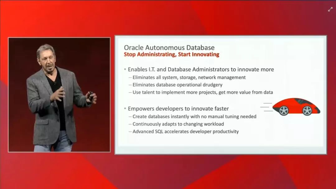 Oracle 2018 OOW: Cloud Generation 2--Larry Ellison