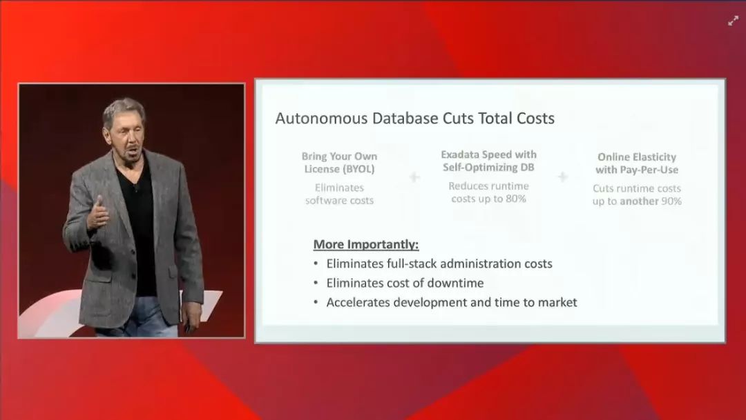 Oracle 2018 OOW: Cloud Generation 2--Larry Ellison