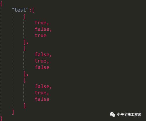 JSON的数据类型回顾一下~