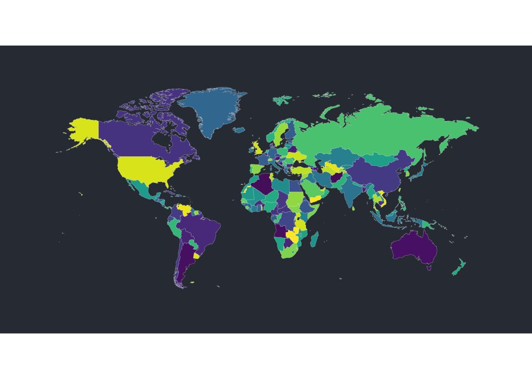 使用 GEOJSON 文件绘制县级和市级中国地图