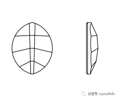 异形水晶玻璃平底石（Flat Backs No Hotfix）草图编号汇总。