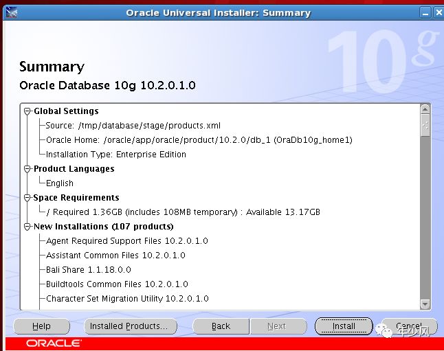 oracle10G