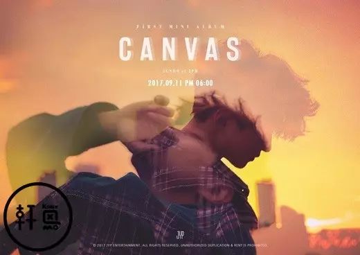 2PM成员李俊昊将于9月推出迷你专辑《CANVAS》