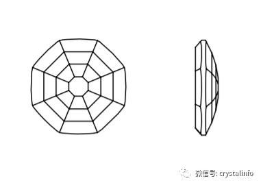 异形水晶玻璃平底石（Flat Backs No Hotfix）草图编号汇总。