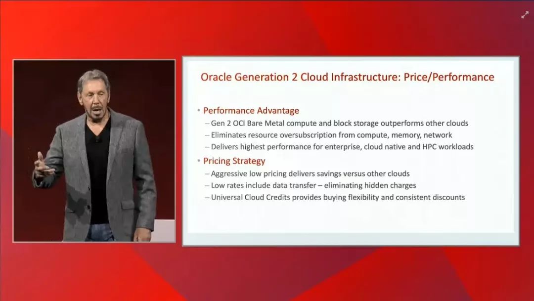 Oracle 2018 OOW: Cloud Generation 2--Larry Ellison