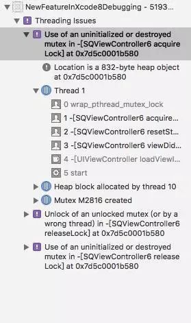 Xcode 8 的 Debug 新特性 —- WWDC 2016 Session 410 & 412 学习笔记