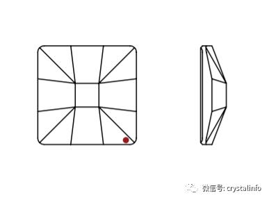 异形水晶玻璃平底石（Flat Backs No Hotfix）草图编号汇总。