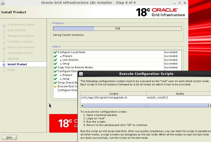 干货! 一步步教你从Oracle 11gR2 RAC 升级至18c