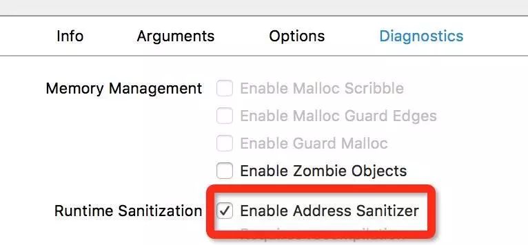 Xcode7 新特性 AddressSanitizer