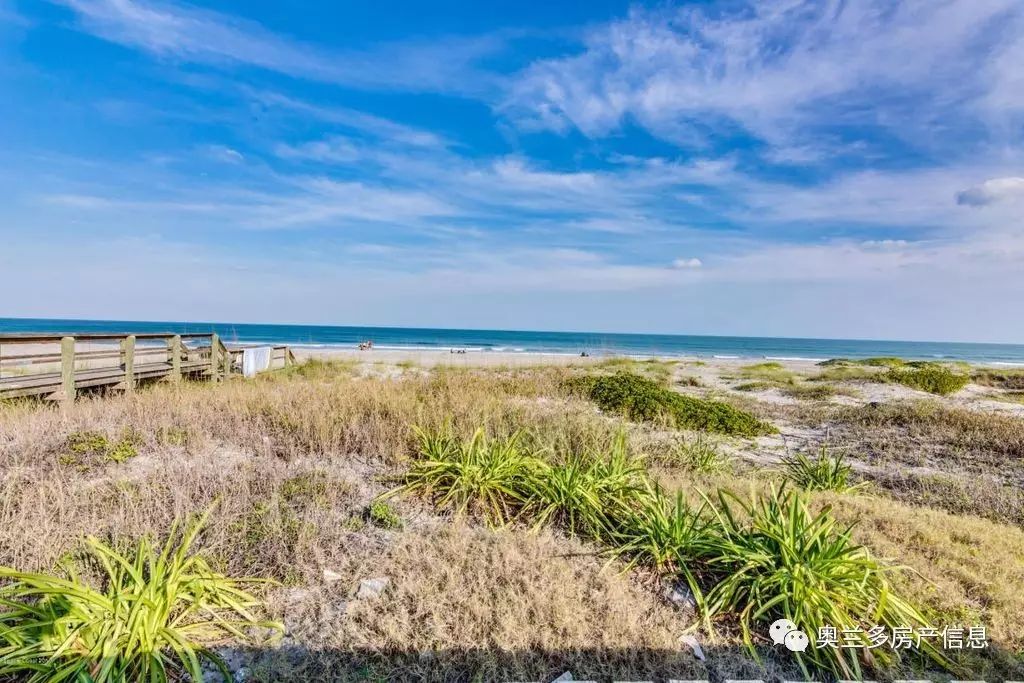 Cocoa beach 海滩 299.5万 5房5浴海滨豪华别墅 私人泳池/海灘/面海景