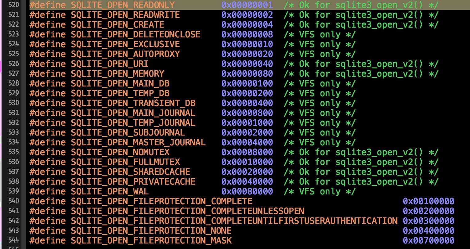 iOS开发之SQLite-C语言接口规范(一)——Ready And Open Your SQLite