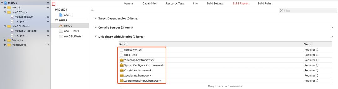 基于 Agora SDK 实现 macOS 端的一对一视频通话