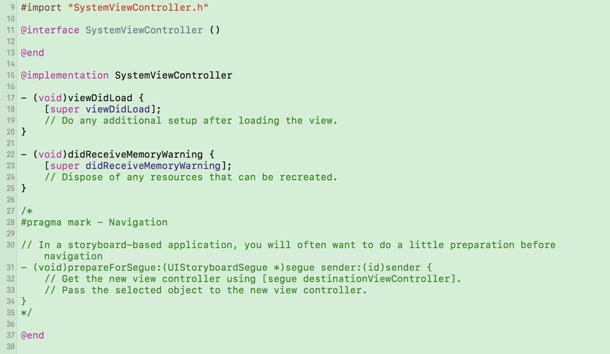 自定义 Xcode ViewController 类模板