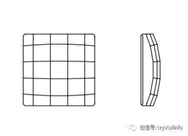 异形水晶玻璃平底石（Flat Backs No Hotfix）草图编号汇总。