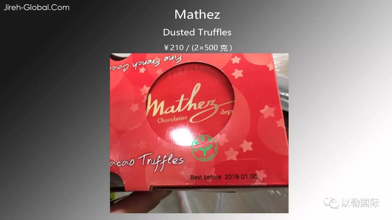 Mathez Cocoa Dusted French Truffles