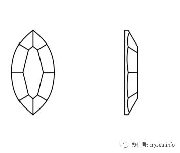 异形水晶玻璃平底石（Flat Backs No Hotfix）草图编号汇总。