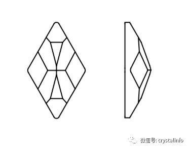 异形水晶玻璃平底石（Flat Backs No Hotfix）草图编号汇总。