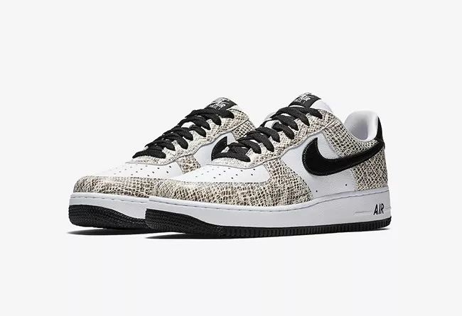 日本即将上架！Nike Air Force 1 Low “Cocoa Snake”官图释出！